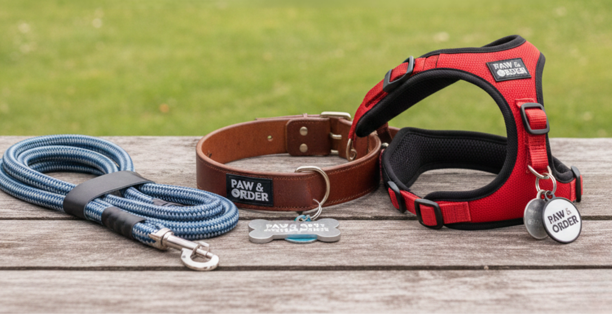 Leash, Collar & Harness (Dogs)
